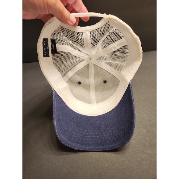 QUICKSILVER Original Red White Blue Mesh Snapback Cap Hat Surfing Surfboard LOGO - Picture 7 of 10